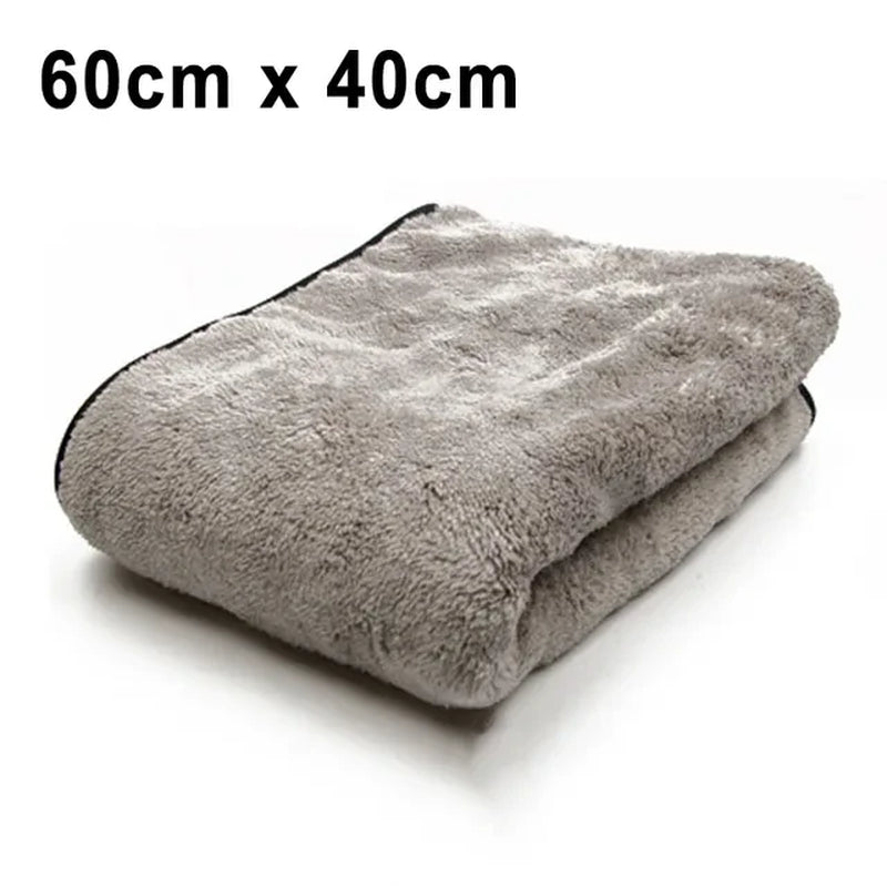 Ultra-Soft Microfiber Car Wash Towel - 120x50cm High Absorbent Drying Cloth for Ultimate Car Detailing Care