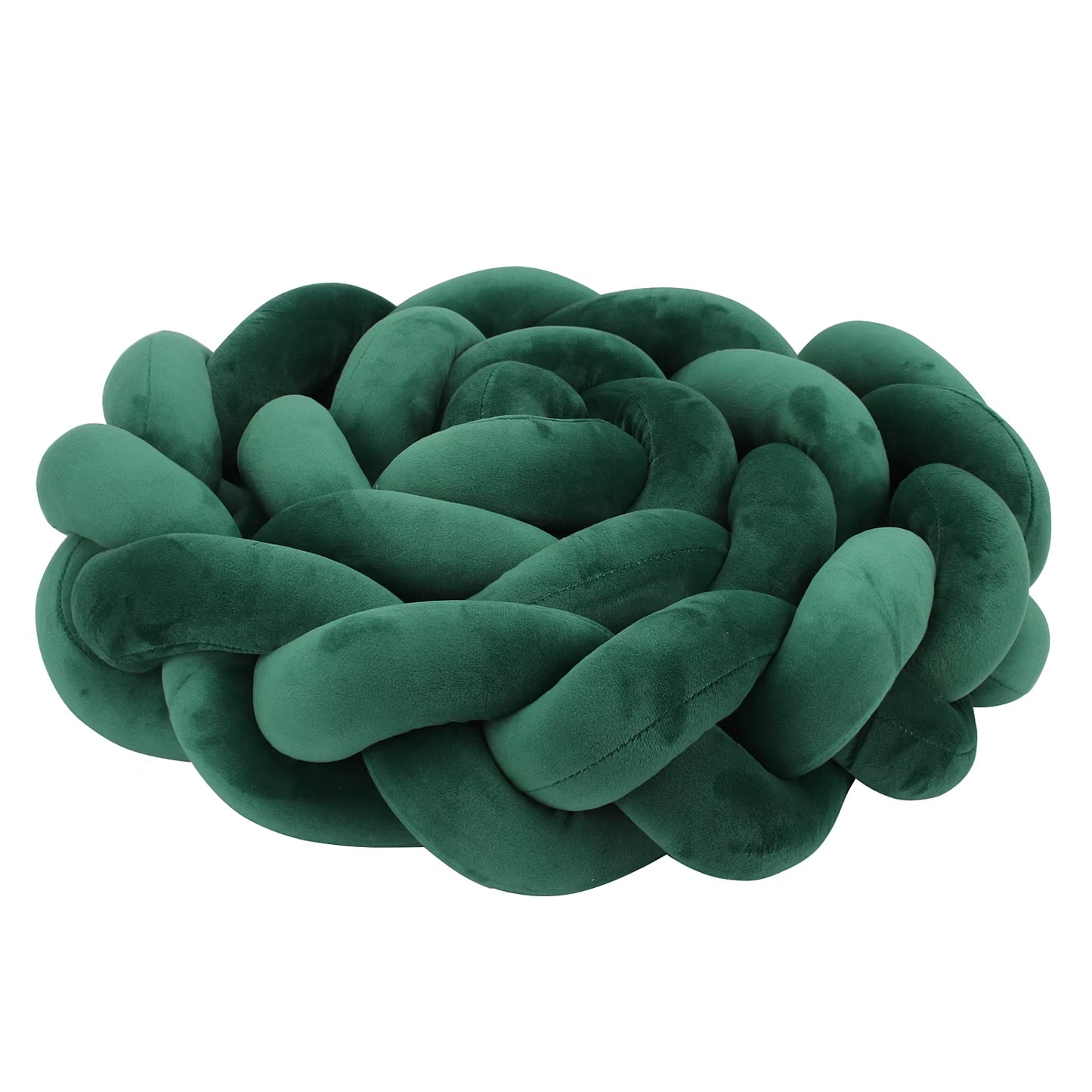 1-4M Baby Bumper Bed Braid Knot Pillow Cushion Bumper for Infant Crib Protector Cot Bumper Room Decor Crib Bedding Braid Set