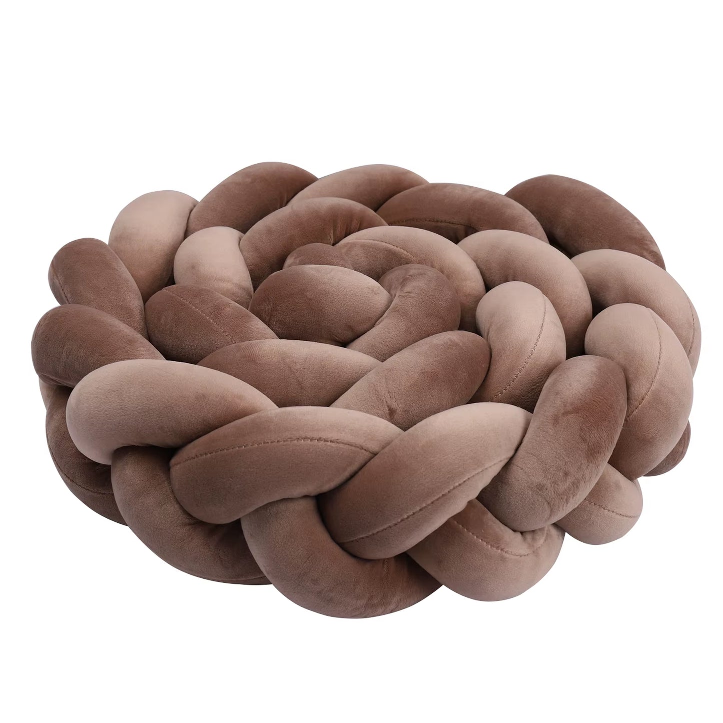 1-4M Baby Bumper Bed Braid Knot Pillow Cushion Bumper for Infant Crib Protector Cot Bumper Room Decor Crib Bedding Braid Set