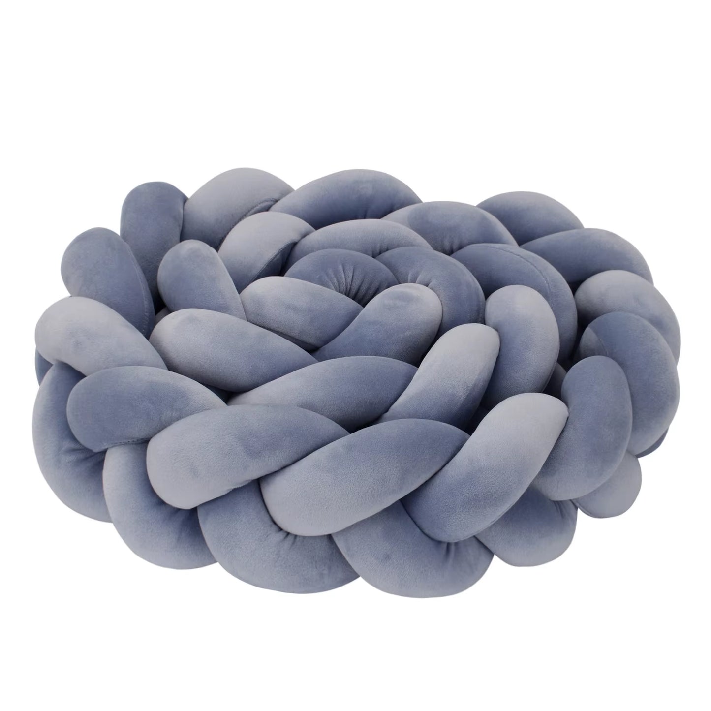 1-4M Baby Bumper Bed Braid Knot Pillow Cushion Bumper for Infant Crib Protector Cot Bumper Room Decor Crib Bedding Braid Set