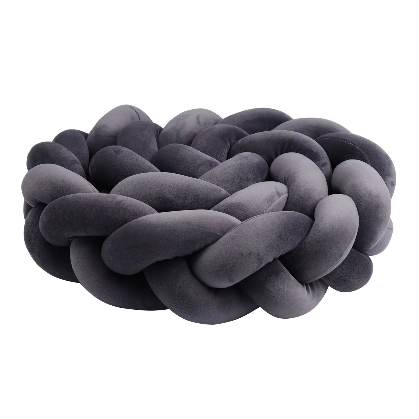 1-4M Baby Bumper Bed Braid Knot Pillow Cushion Bumper for Infant Crib Protector Cot Bumper Room Decor Crib Bedding Braid Set